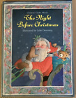 VG 1994 Hardcover in a DJ First Edition Night Before Christmas Julie Downing