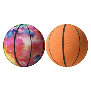 Indoor Training Basketball Silent Bounce Training Basketball with Zippers - Picture 1 of 16