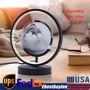3D Effect Landscape Painting LED Moving Sand Art Picture Lamp Decor 25*15*27.5cm - Picture 1 of 10