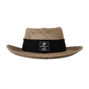 Carroll Shelby Banded Straw Hat - New Design - Cobra & GT500/350 Fans FREE SHIP! - Picture 1 of 5