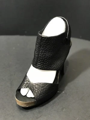 Sandalia Pedro Garcia Luna tacón medio cuero negro mujer talla 37,5 EUR Foto 1 de 4