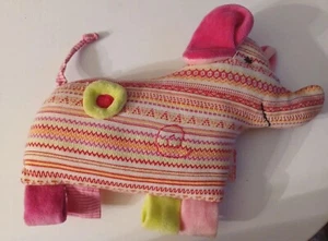 Kathe Kruse Baby Plüsch Elefant Lovey mit Rassel Vintage Made In Germany - Bild 1 von 8