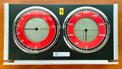 Stazione Meteo Oregon Scientific Ferrari FSW301A-K senza sensore - Testata - Immagine 1 di 4