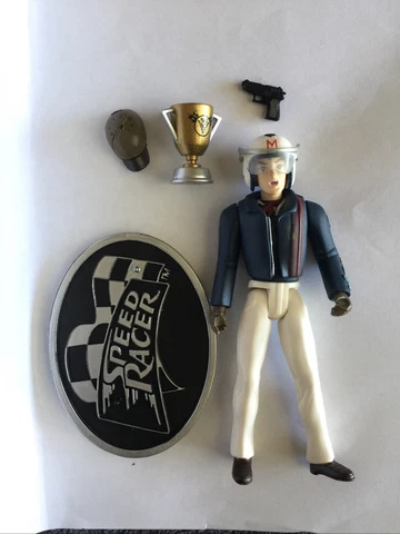 Speed Racer Grand Prix Speed Racer Loose 5" Action Figure Resaurus 1999 Cover