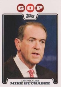 2008 Topps Campaign 2008 #MH Mike Huckabee Baseball Card NM-MT ID:28120