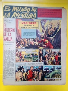 rare Vintage DAN DARE Pilot of the Future July 5, 1961 Comic Newspaper ARGENTINA - Picture 1 of 10