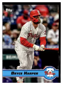 2022 Topps edición del Reino Unido #PG-5 Bryce Harper Merlin Premier oro Redux Filis - Imagen 1 de 2