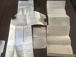 AMAZING ESTATE EPHEMERA LOT.  TUTTLE FAMILY, ACTON, MA. 1880'S-1880'S.CIVIL - Picture 1 of 5