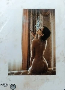 Women & Cigars, Playboy, Limited Edition 22'x 15'x Signed Fairchild Paris - Picture 1 of 12