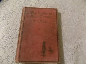 A.A. Milne, The House at Pooh Corner. Hardcover Cloth, 1928. Acceptable - Foto 1 di 4