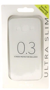 Puro Schutz Hülle 0.3 Samsung Galaxy A 3 ultradünn Handy Cover Back Case 617 - Bild 1 von 1