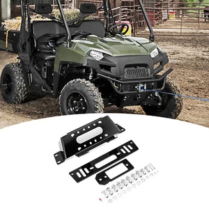 For Polaris Ranger 500 570 700 800 XP 900 Crew Fullsize Models Steel Winch Mount - Picture 1 of 9