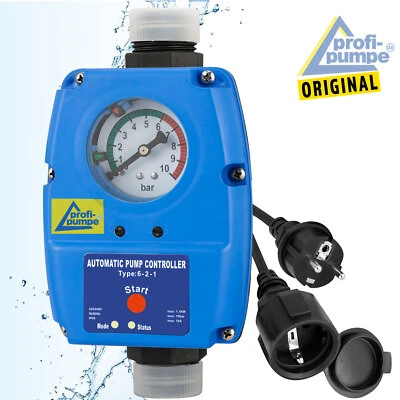 PUMPENSTEUERUNG DRUCKSCHALTER DRUCKWÄCHTER HAUSWASSERWERK TAUCH BRUNNENPUMPE