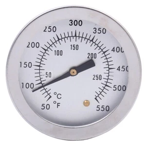 Stainless Steel Oven Thermometer / Temperature Gauge For Pizza Ovens BBQ Cookers - Picture 1 of 8