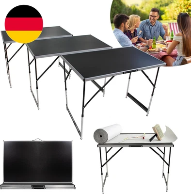 Tapeziertisch 3-Teilig Klappbar, Multifunktionstisch Höhenverstellbar, Profi-Tap - Bild 1 von 4