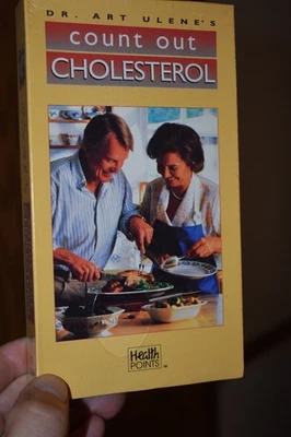 Dr. Art Ulene's Count Out Cholesterol VHS BRAND NEW - Image 1 of 3