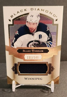 BLAKE WHEELER 2016-17 Black Diamond Jersey Relics #131/149 - Image 1 of 2