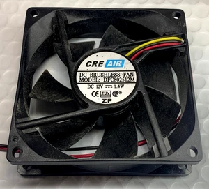 CRE Air Cooling Fan DFS802512M DC Brushless FAN 12V-1.4W - Picture 1 of 6