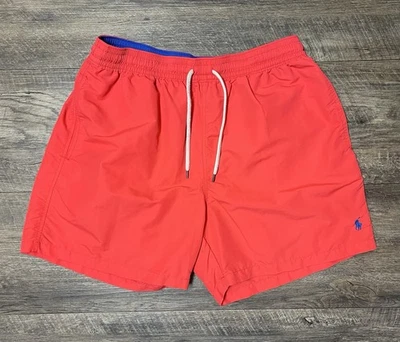 Bañador Polo Ralph Lauren coral para hombre talla XL Foto 1 de 3