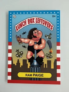SSFC Lunch Box Leftovers WWF Wresting BONUS CARD B4 Andre The Giant GPK Parody - Picture 1 of 2