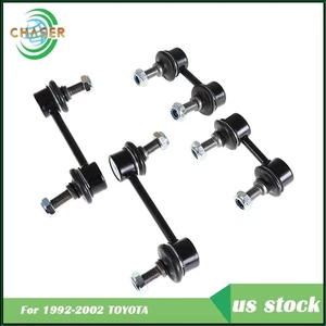 Fit For Chevy Geo Prizm Sedan 1993-2002 Front & Rear Sway Bar End Links Kit 4Pcs - Foto 1 di 7