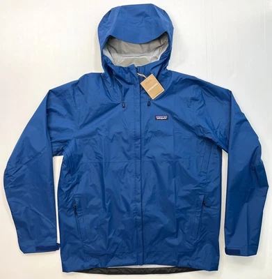 Men's PATAGONIA Torrentshell 3L Jacket Raincoat #85241 CLEMENT BLUE (CLMB) - Image 1 of 2