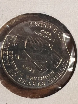 2004 ERROR JEFFERSON NICKEL CLIPPED  peace nickel - Image 1 of 4