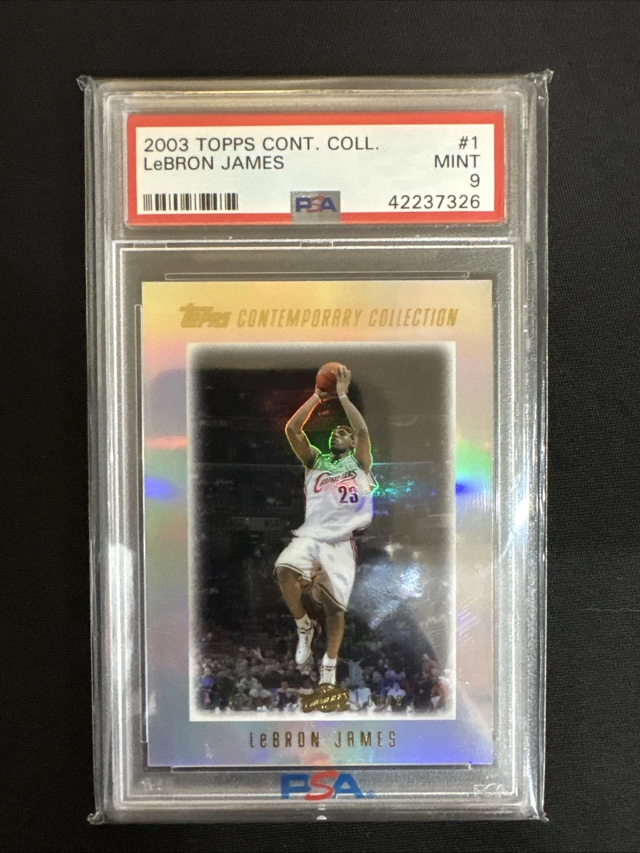 その他 topps contemporary Lebron James RC 2003-04 Topps Contemporary Collection - LeBron James #1 for sale