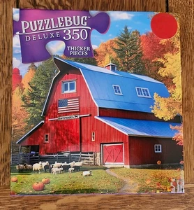 Puzzlebug Deluxe *Life on the Farm* 350-piece Jigsaw Puzzle 20x12 - NEW! - Picture 1 of 3