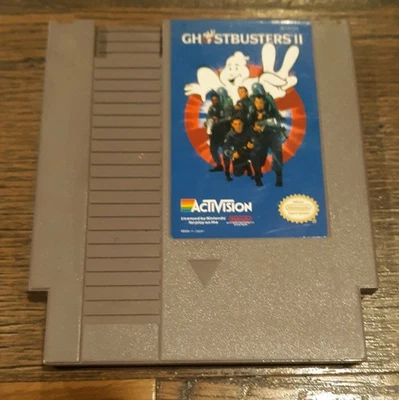 Ghostbusters II (Nintendo NES, 1990) Authentic & Tested Nintendo Entertainment  - Image 1 of 2