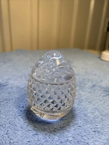 3 1/4” Crystal Egg-Made in France - Picture 1 of 5