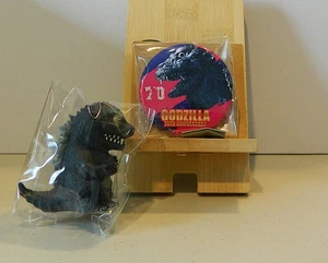 ENSKY SOFVI PUPPE MASKOTTCHEN GODZILLA 1954 & TOHO GODZILLA 70TH ANNIV DOSENABZEICHEN NEU - Bild 1 von 7