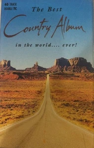 Various - The Best Country Album In The World Ever! 2 Cassettes VGC LOOK!! - Picture 1 of 2