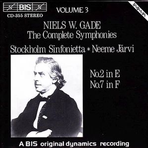 NIELS W. GADE CD Complete Symphonies, Volume 3 - BIS CD-355 - Picture 1 of 2