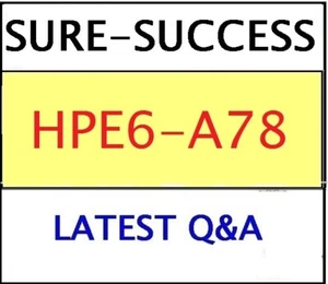 HPE6-A78 Aruba Certified Network Security Associate EXAM Q&ALATEST 2025! - Afbeelding 1 van 1
