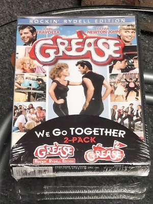 Grease Rockin Rydell Edition & Grease 2 Back To Back Brand NEW Sealed DVDs - Image 1 of 4
