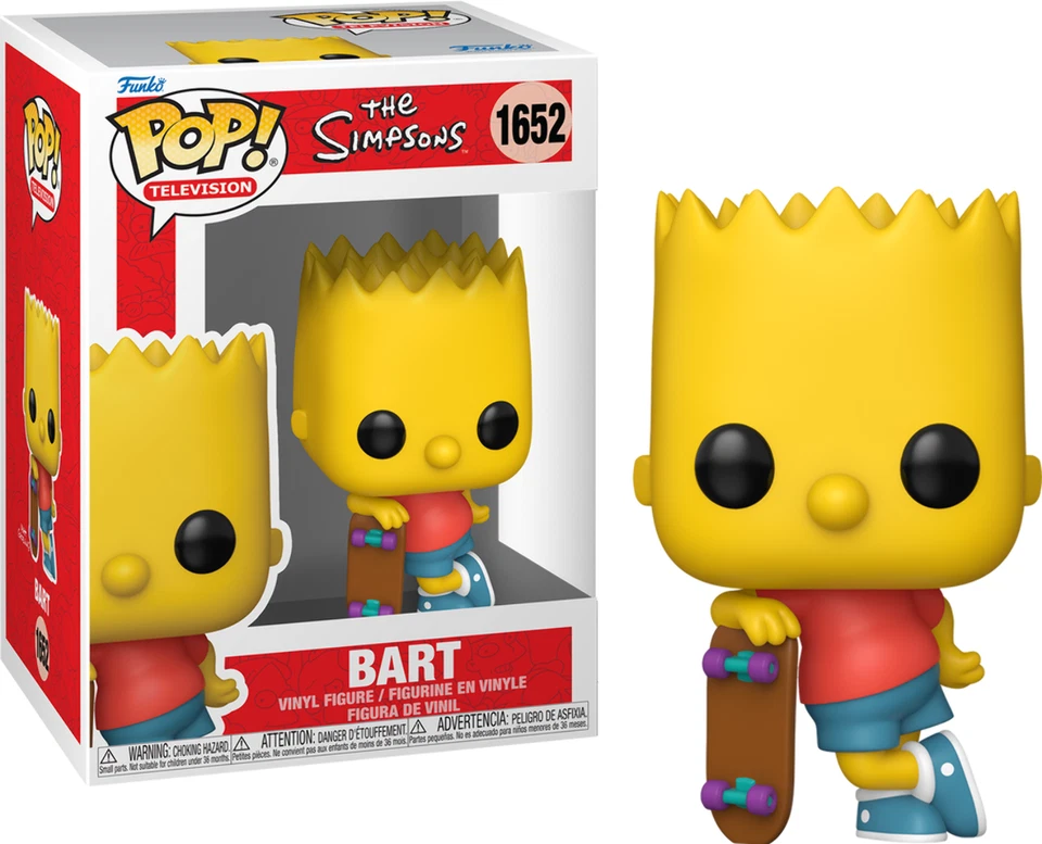 Funko POP! Television: The Simpsons - Bart #1652