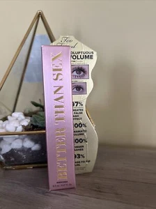 NIB Too Faced Better Than Sex Mascara Volume Full Size 8ml/0.27oz - Picture 1 of 5