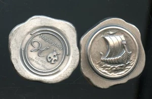 Hayleybug Mint Viking Ship Only 200 Made 1/2oz. .999 Fine Silver - Picture 1 of 4