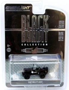 GreenLight Black Bandit Collection 1942 Willys Jeep Series 25 - Picture 1 of 2