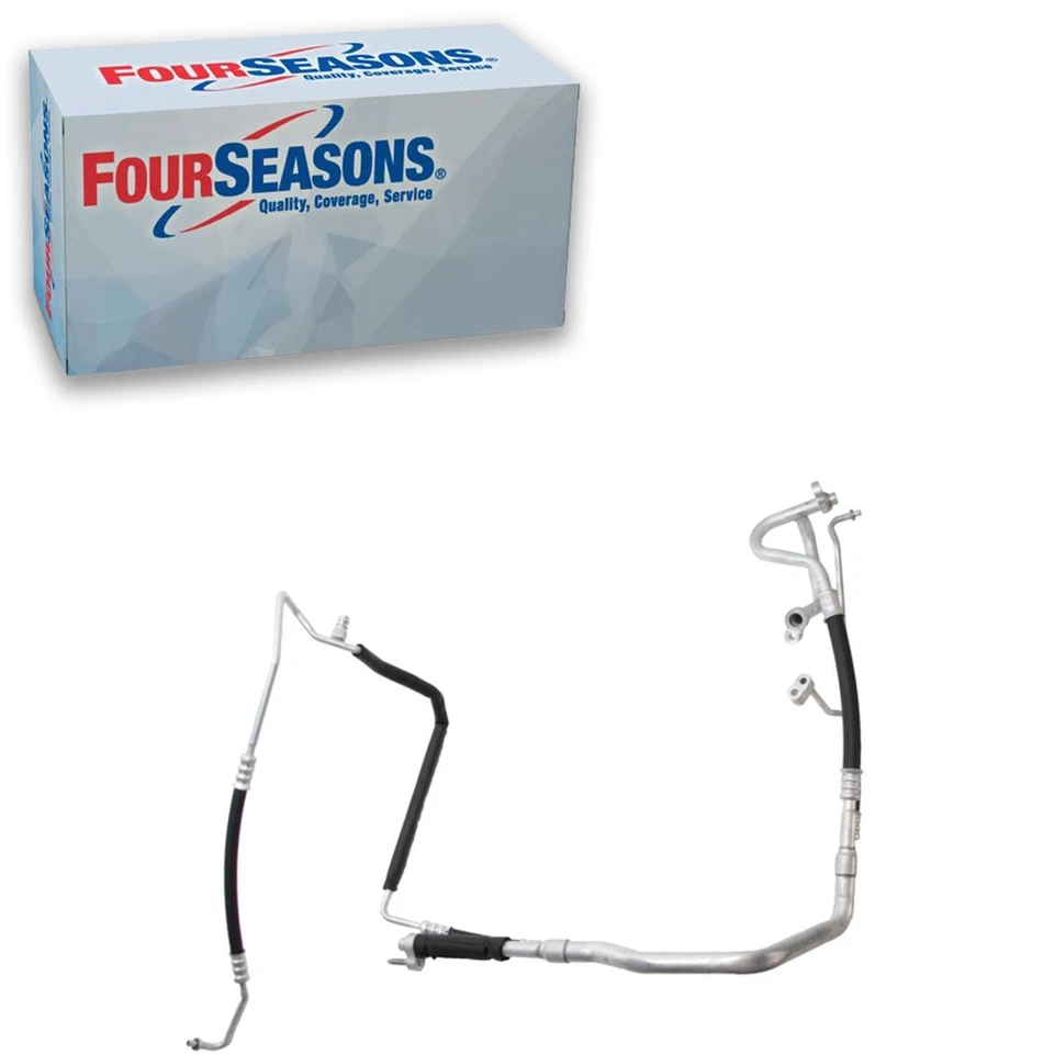 Conjunto de manguera de línea líquida y succión de aire acondicionado 4 estaciones para Buick Enclave 2013-2017 Foto 1 de 3