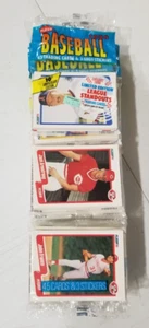 1990 Fleer Baseball Rack pack (45cards/3stickers) SEALED - LOT OF 12 - Picture 1 of 2
