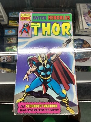 Marvel Super Heroes VHS: "The Mighty Thor" Enter Hercules 1991 - Image 1 of 3