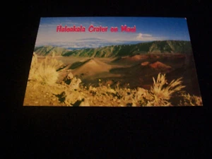 Vintage Postcard- Haleakala Crater on Maui, Hawaii - Picture 1 of 2