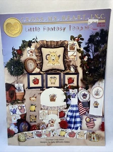 Cross My Heart Little Fantasy Teapots Counted Cross Stitch Pattern - Picture 1 of 1