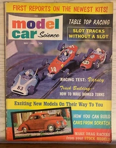 Model Car Science Magazine - May 1964 - good condition - readers copy - Picture 1 of 3