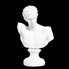 Hermes Bust Statue, Mercury, Greek God & Conductor Of Souls, Alabaster Sculpture