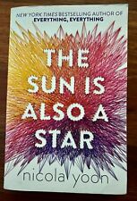 FREE POSTAGE - The Sun is Also A Star By Nicola Yoon,  Love Story, Paperback