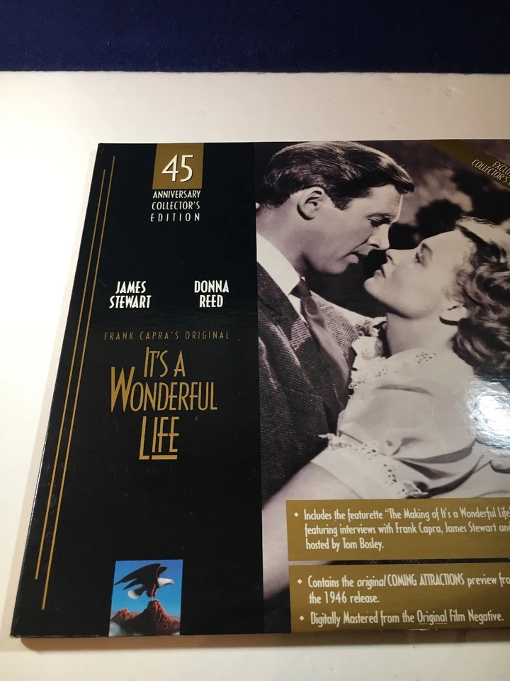 It's A Wonderful Life 45th Anniv Edition laserdisc - Image 1 of 1