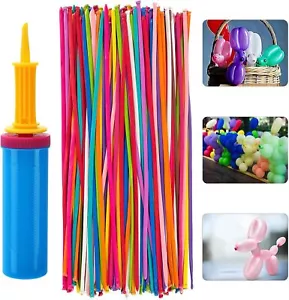 100 Pcs Latex Twisting Balloons - 260 N Kit for Balloon Rainbow - Picture 1 of 7